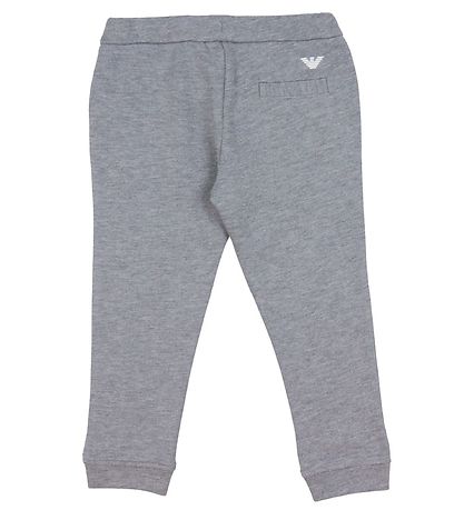 Emporio Armani Bukser - Grigio Melange Emporio Armani Bukser - Grigio Melange