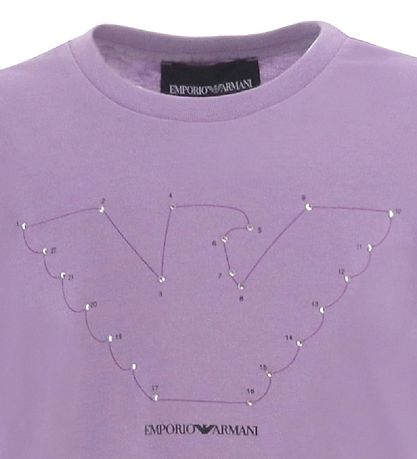 Emporio Armani T-shirt - Violetto Emporio Armani T-shirt - Violetto