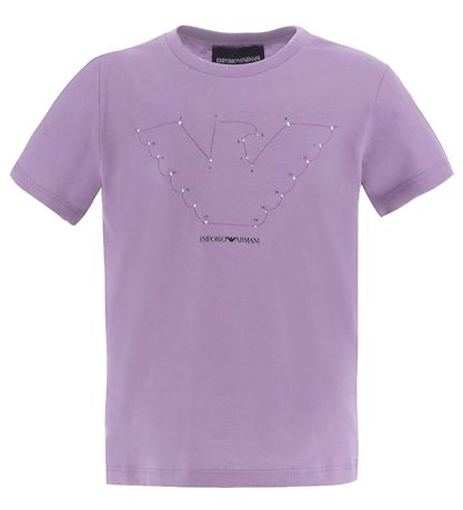 Emporio Armani T-shirt - Violetto Emporio Armani T-shirt - Violetto