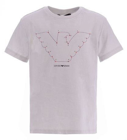 Emporio Armani T-shirt - Grigio Ghiacciaio Emporio Armani T-shirt - Grigio Ghiacciaio