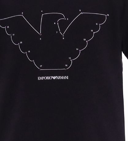 Emporio Armani T-shirt - Blue Navy Emporio Armani T-shirt - Blue Navy