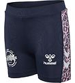 Hummel Tight Shorts - hmlFSK - Blå Hummel Tight Shorts - hmlFSK - Blå