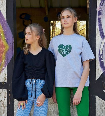 Hound T-shirt - Oversized - Grey Mix Hound T-shirt - Oversized - Grey Mix