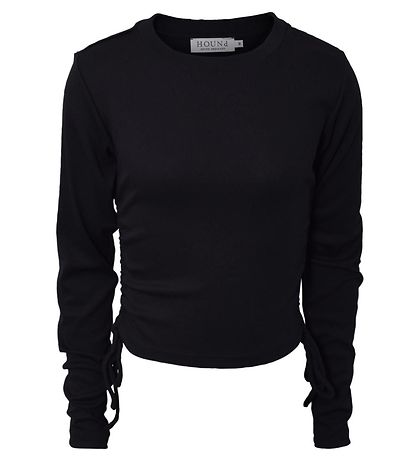 Hound Bluse - Rib - Black Hound Bluse - Rib - Black