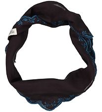 MarMar Tørklæde - 105x40 - Alice - Floral Black Coff. MarMar Tørklæde - 105x40 - Alice - Floral Black Coff.