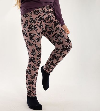 DYR Leggings - DYRCheetah - Vintage Rose Flutter AOP