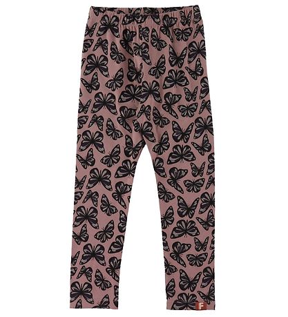 DYR Leggings - DYRCheetah - Vintage Rose Flutter AOP