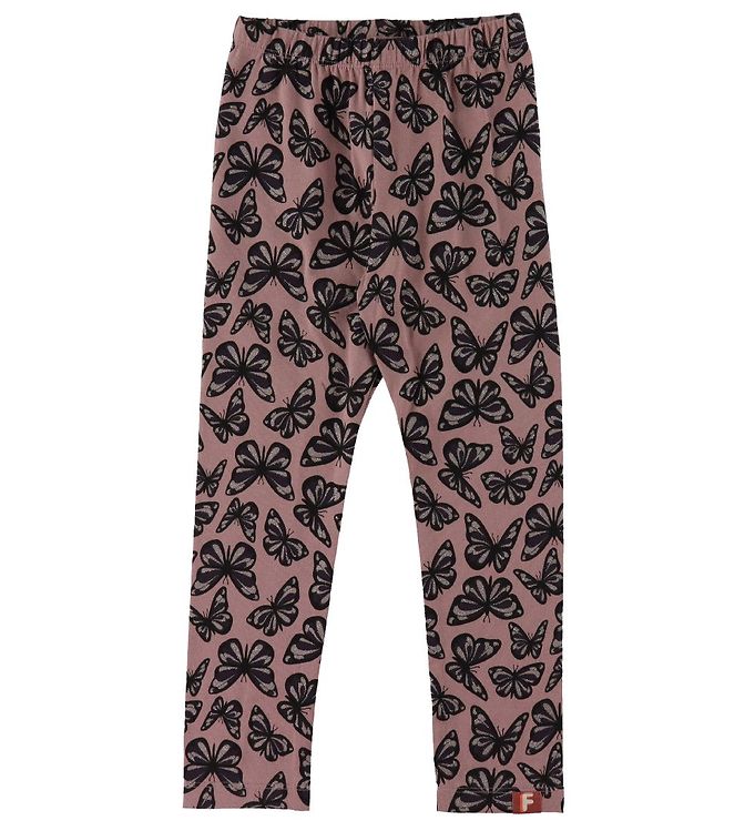 DYR Leggings - DYRCheetah - Vintage Rose Flutter AOP