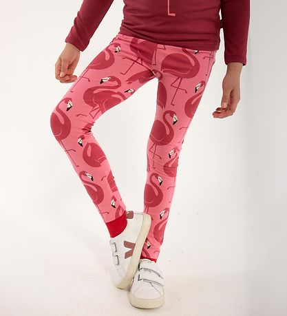 DYR Leggings - DYRCheetah - Pink Flamingo AOP