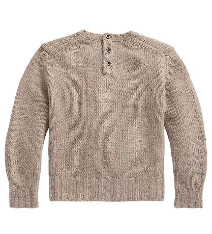 Polo Ralph Lauren Blússa - Ull - Andover ll - Drapplitað