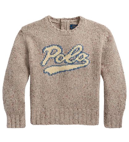 Polo Ralph Lauren Blússa - Ull - Andover ll - Drapplitað