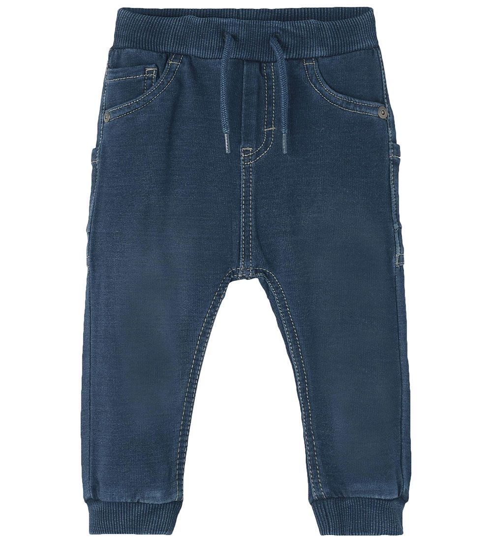 Name It Jogginghosen - Noos - NbmBundo - Dark Blue Denim - Name It - 62 - Jogginghosen