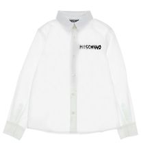 Moschino Skjorte - Hvid m. Bamse Moschino Skjorte - Hvid m. Bamse