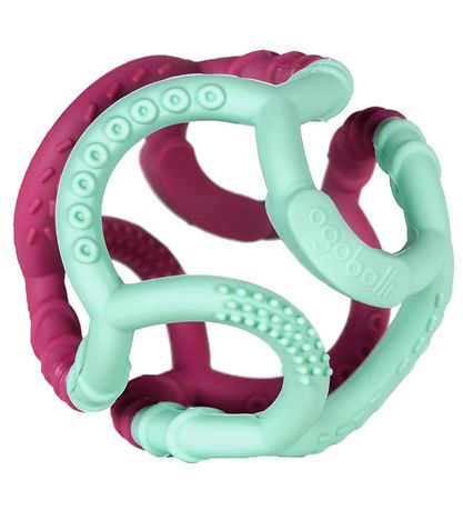 Ogobolli Bidebold - Gummi - Lilla/Blå Ogobolli Bidebold - Gummi - Lilla/Blå