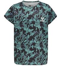 Hummel T-shirt - hmlNanna - Mineral Blue Hummel T-shirt - hmlNanna - Mineral Blue