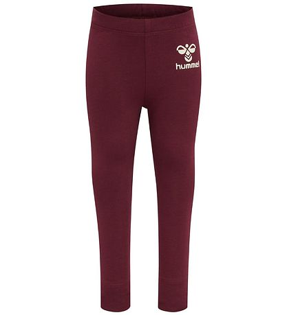 Hummel Leggings - hmlMaule - Windsor Wine