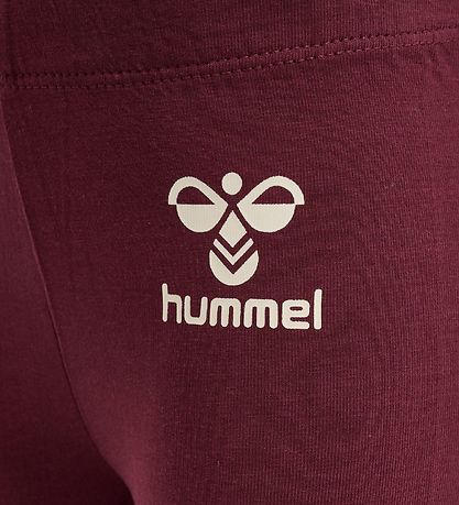 Hummel Leggings - hmlMaule - Windsor Wine