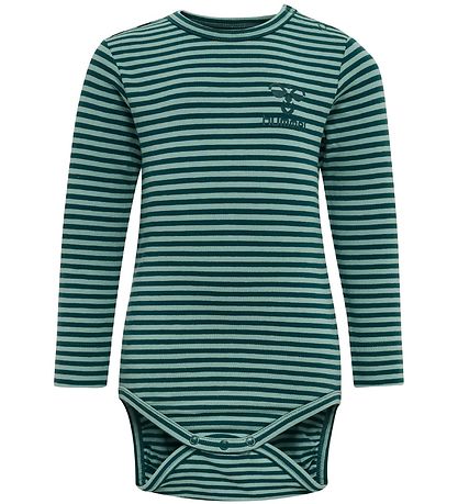 Hummel Bodysuit l/s - hmlMulle - Deep Teal