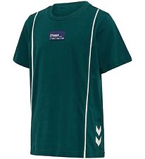 Hummel T-shirt - hmlDitmer - Deep Teal Hummel T-shirt - hmlDitmer - Deep Teal