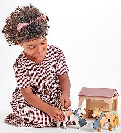 Tender Leaf Trælegetøj - Hestestald Til Dukkehus - Lille