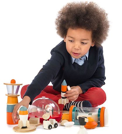 Tender Leaf Trælegetøj - Rumbase - Ekspedition Til Mars