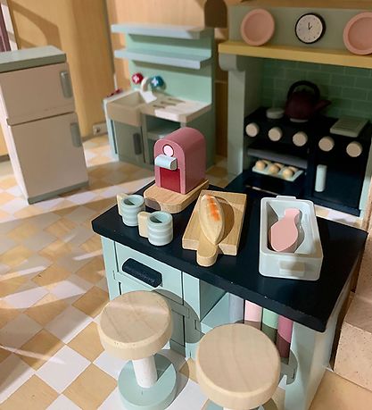Tender Leaf Trælegetøj - Dukkehusmøbler - Køkken Tender Leaf Trælegetøj - Dukkehusmøbler - Køkken