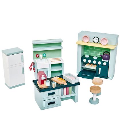 Tender Leaf Trælegetøj - Dukkehusmøbler - Køkken Tender Leaf Trælegetøj - Dukkehusmøbler - Køkken