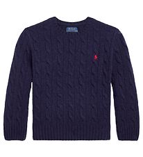 Polo Ralph Lauren Bluse - Uld - Classics ll - Navy