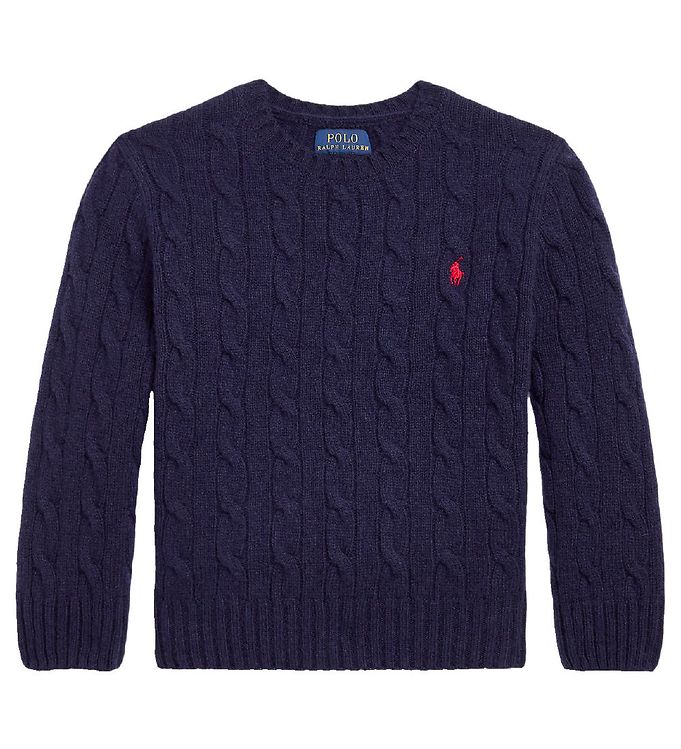 Polo Ralph Lauren Bluse - Uld - Classics ll - Navy