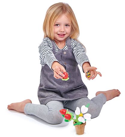 Tender Leaf Trælegetøj - Jordbær I Potte Tender Leaf Trælegetøj - Jordbær I Potte