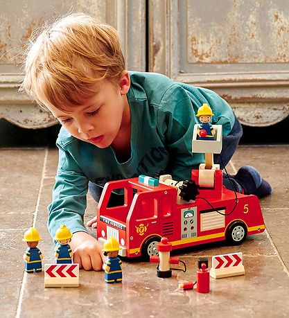 Tender Leaf Trælegetøj - Brandbil