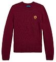 Polo Ralph Lauren Bluse - Uld - Classics ll - Rød