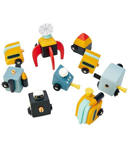 Tender Leaf Wooden Toy - Space Cars - Expedition To Mars