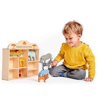 Tender Leaf Trælegetøj - 8 Savannedyr Tender Leaf Trælegetøj - 8 Savannedyr