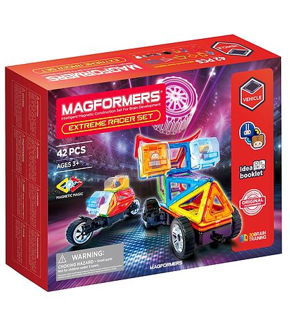 Magformers Magnetsæt - 42 stk - Extreme Racer Set Magformers Magnetsæt - 42 stk - Extreme Racer Set