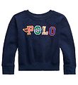 Polo Ralph Lauren Sweatshirt - Navy m. Tekst Polo Ralph Lauren Sweatshirt - Navy m. Tekst