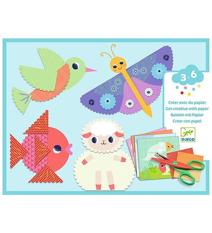 Djeco Kreasæt - Dyr Djeco Kreasæt - Dyr