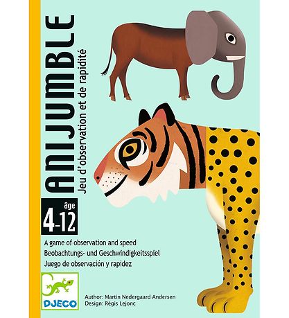 Djeco Kortspil - Anijumble Djeco Kortspil - Anijumble