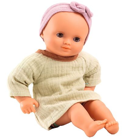 Djeco Dukke - 32 cm -  Pistache Djeco Dukke - 32 cm -  Pistache