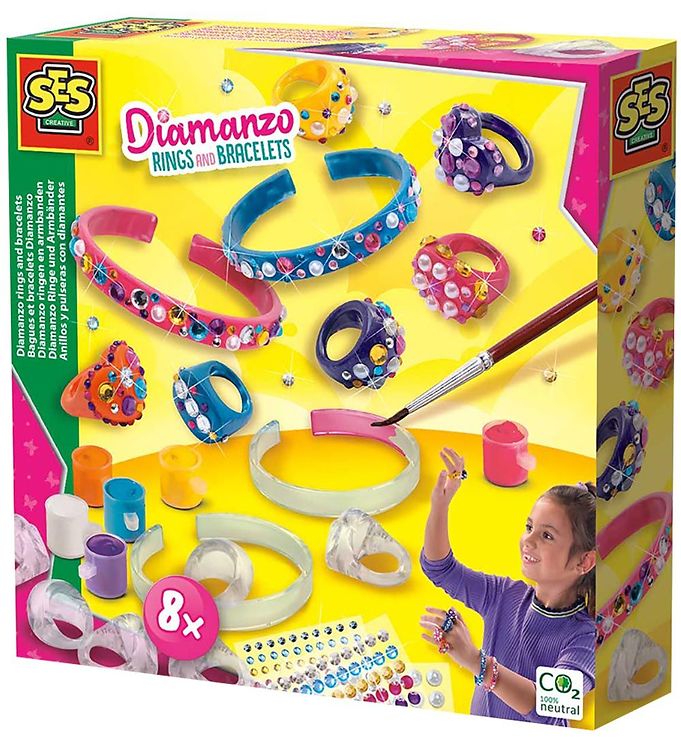 Ses Creative - Diy Armbånd Og Ringe - Diamanzo