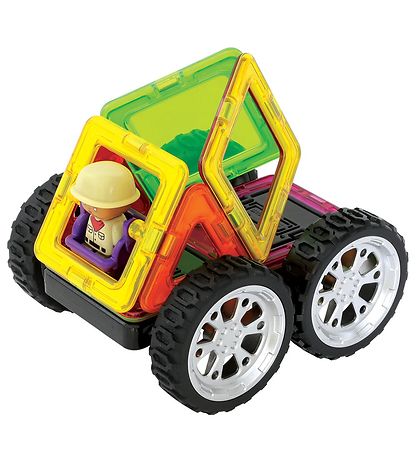 Magformers Magnetsæt - 9 stk - Jungle Rally Magformers Magnetsæt - 9 stk - Jungle Rally