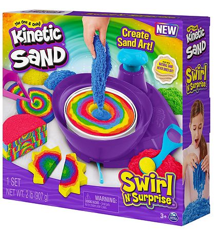Kinetic Sand - Swirl N Surprice Kinetic Sand - Swirl N Surprice