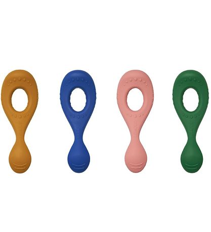 Liewood Skeer - Liva - 4-pak - Silikone - Eden Multi Mix Liewood Skeer - Liva - 4-pak - Silikone - Eden Multi Mix