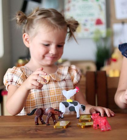 Magna-Tiles Magnetsæt - 25 Dele - Farm Animals Magna-Tiles Magnetsæt - 25 Dele - Farm Animals