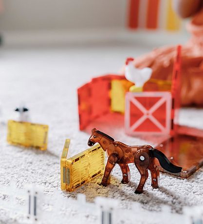 Magna-Tiles Magnetsæt - 25 Dele - Farm Animals Magna-Tiles Magnetsæt - 25 Dele - Farm Animals