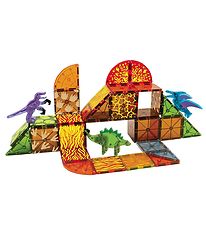 Magna-Tiles Magnetsæt - 40 Dele - Dino World
