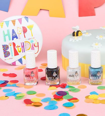 Miss Nella Neglelak - 4-pak - Party Set Miss Nella Neglelak - 4-pak - Party Set