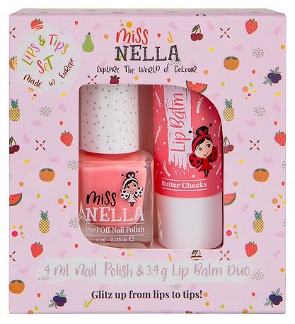 Miss Nella Læbepomade og Neglelak - Duo nr. 5