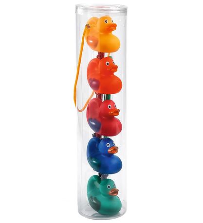 Djeco Fiskespil - Regnbuefarvet Badeænder Djeco Fiskespil - Regnbuefarvet Badeænder