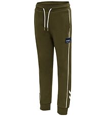 Hummel Sweatpants - hmlDitmer - Dark Olive
